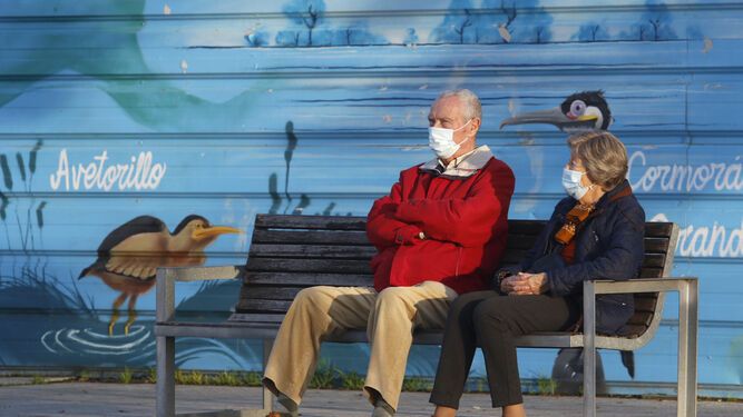 Las mascarillas siguen siendo obligatorias en la vía pública. / JUAN AYALA